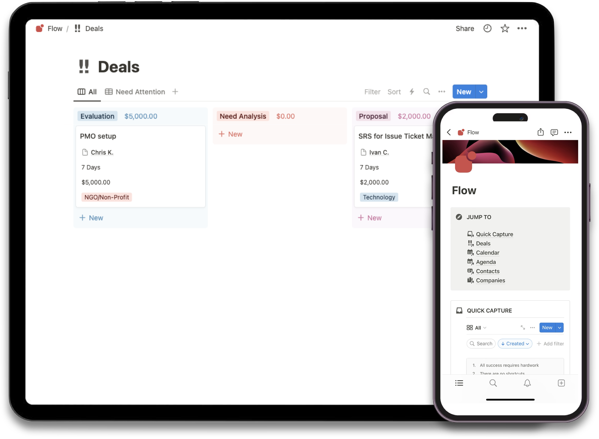 Flow - Mobile Access